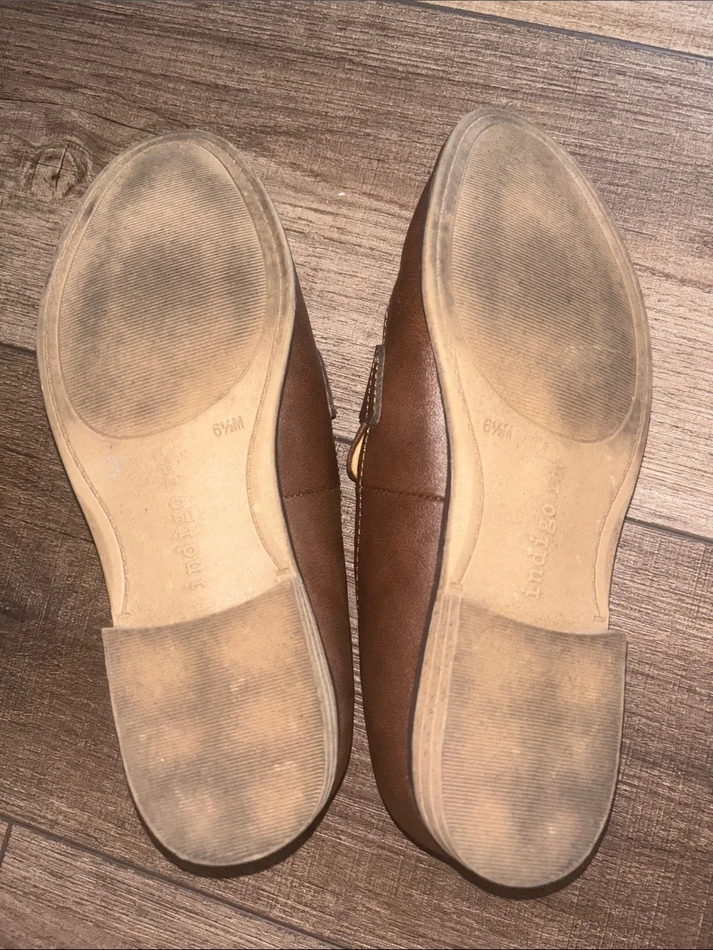 Indigo rd. Women's Brown Leather Penny Loafers